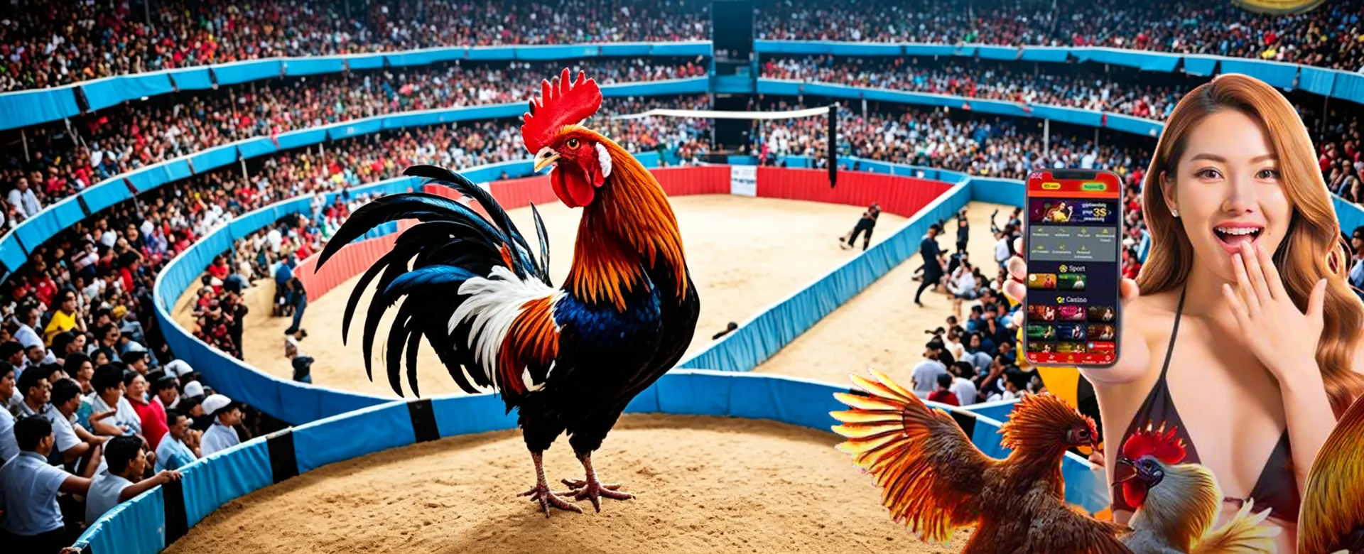 Dynamic sports betting action with 8K8 branding in gold and black